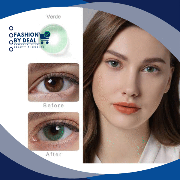 Verde Shade – Soft Color High Quality Eye Lenses – With Water Kit
